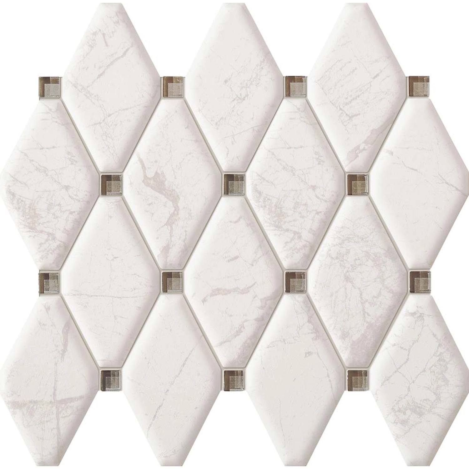 Mozaika ceramiczna GRANITI white 29,8 cm x 27 cm