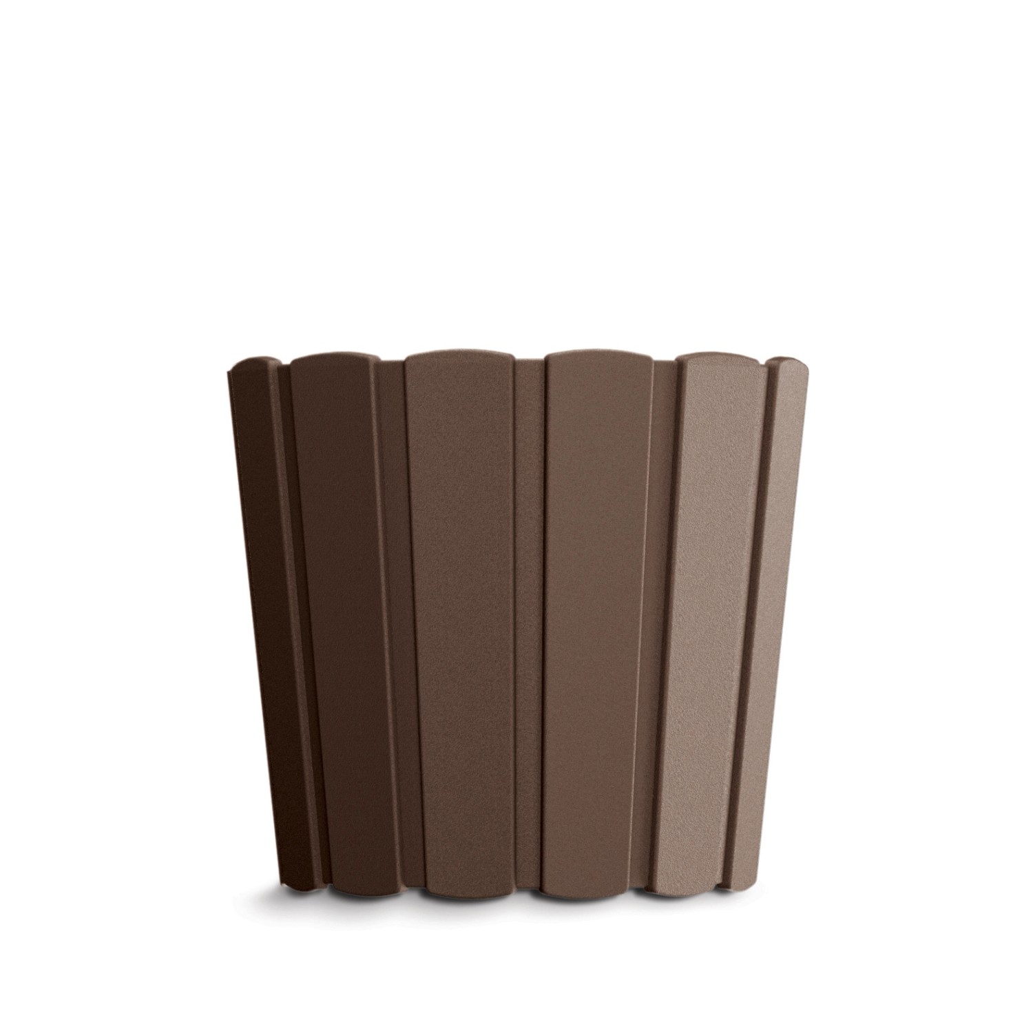 Prosperplast Doniczka Boardee Basic Brąz śr. 20 cm
