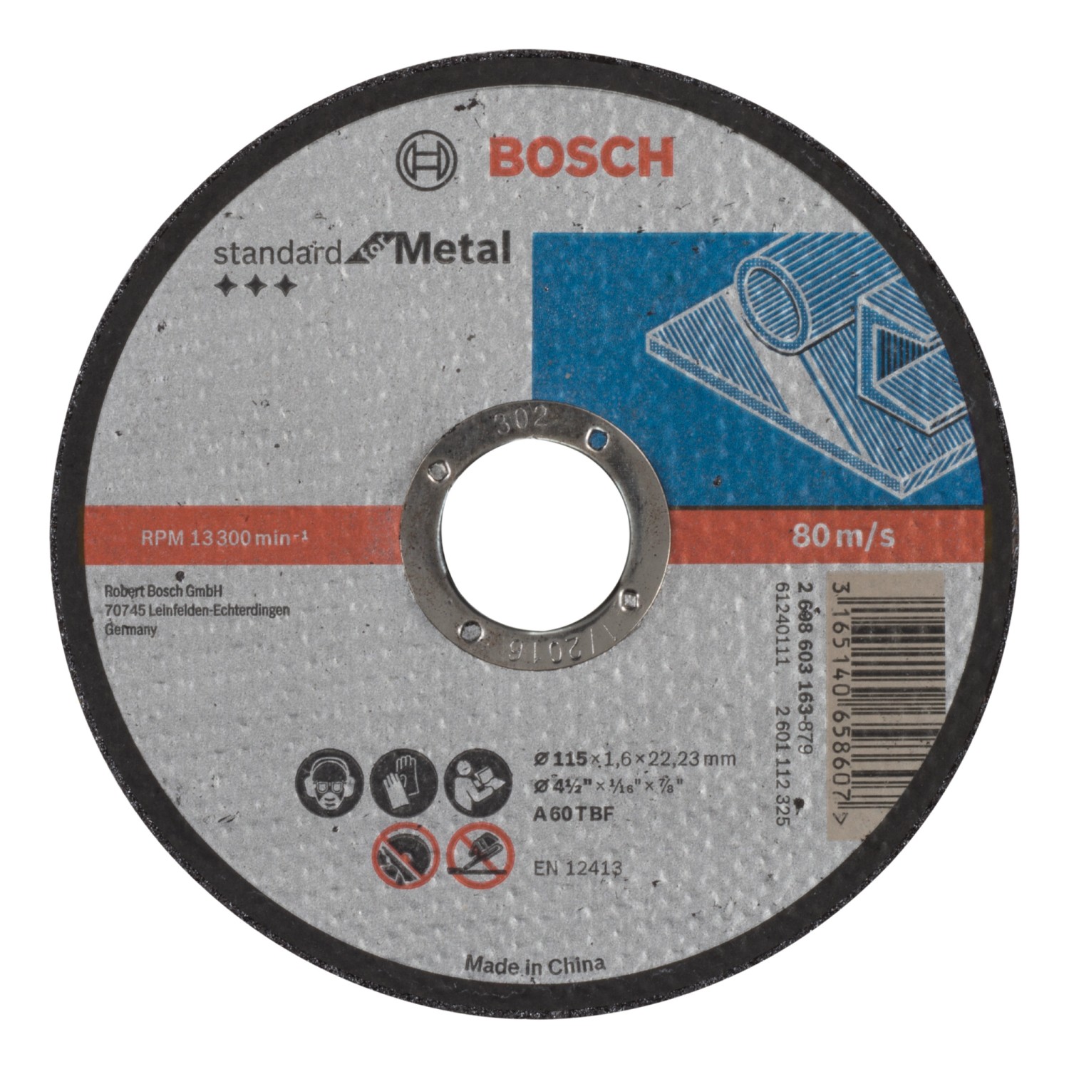 Bosch Professional Tarcza do cięcia metalu 115 mm