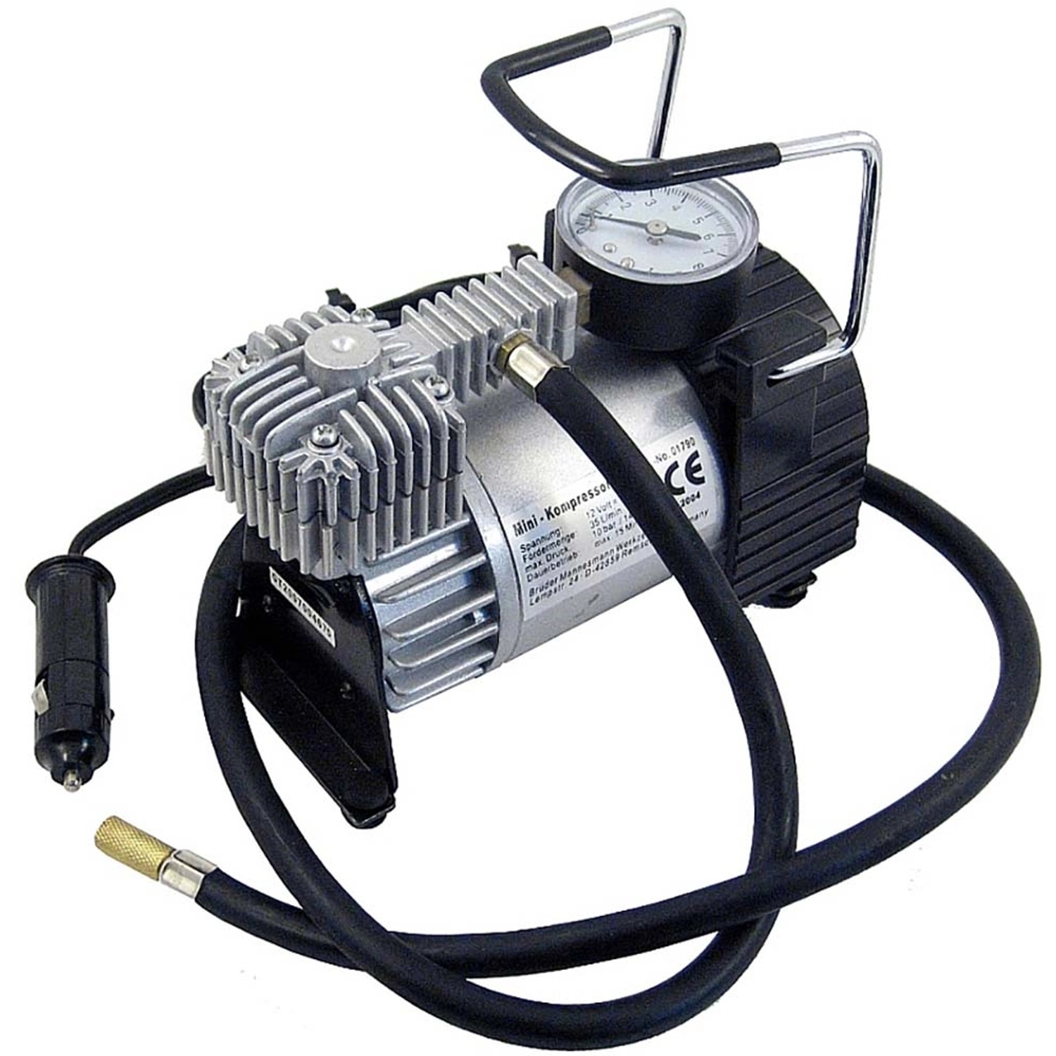 Kompresor metalowy 12V 10 Bar