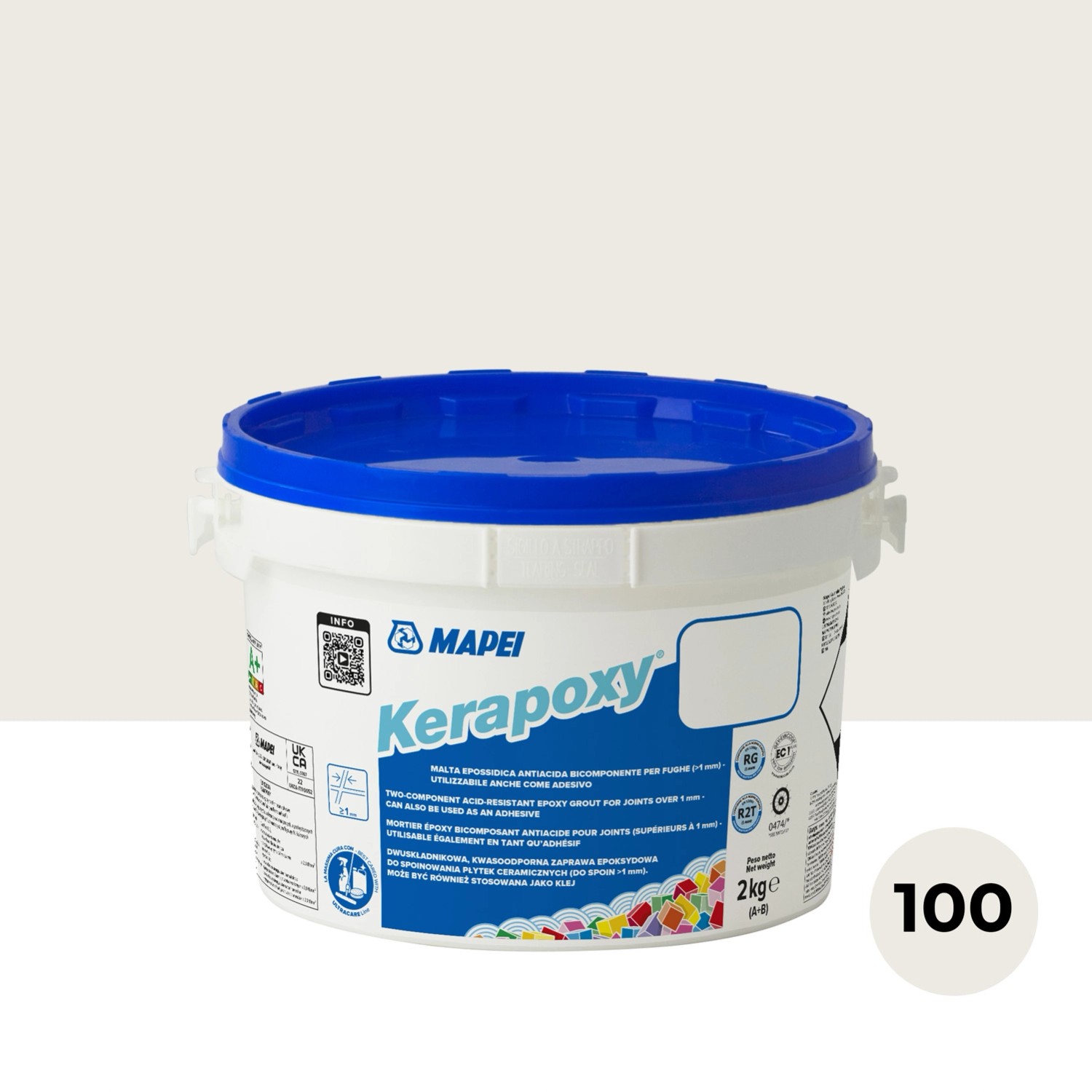 Mapei Fuga epoksydowa Kerapoxy 100 biała 2 kg