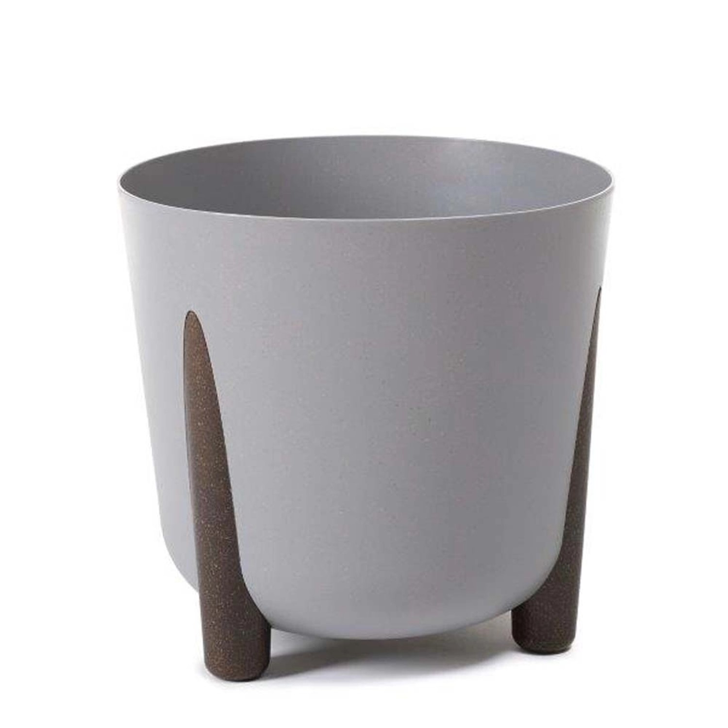 Donica Frida Eco wood szara - śr. 30 cm