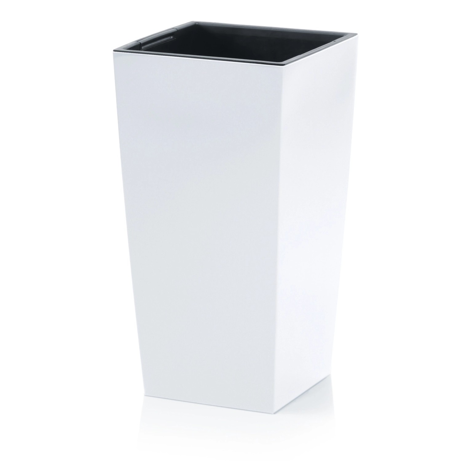 Prosperplast Doniczka Urbi Square biała 22 cm