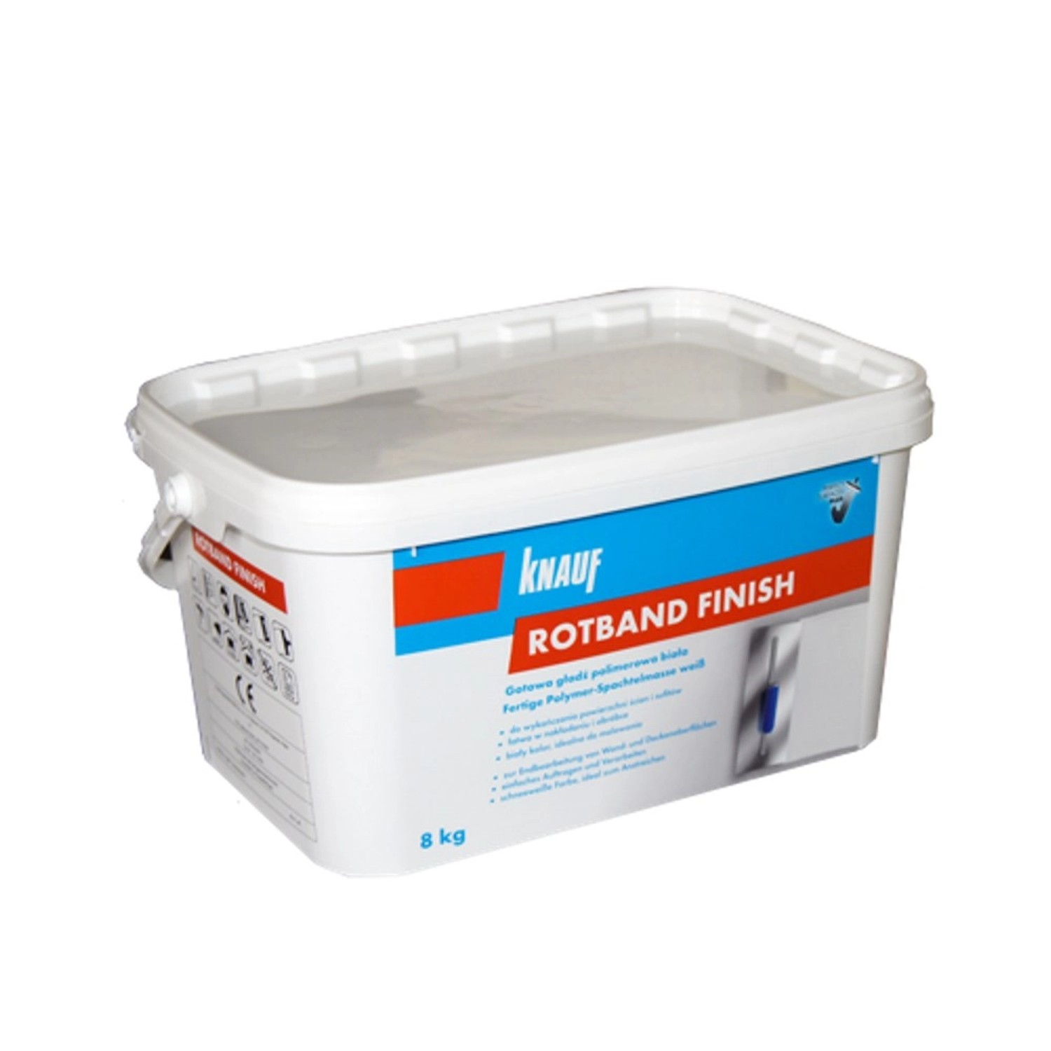 Knauf Gotowa gładź polimerowa Rotband Finish 8 kg
