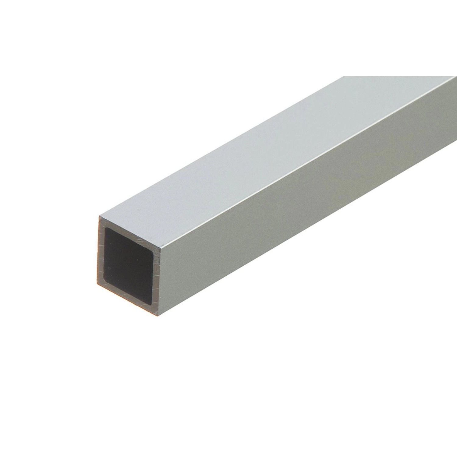 Cezar Rura aluminiowa kwadratowa 12x12 mm 1 m srebrna
