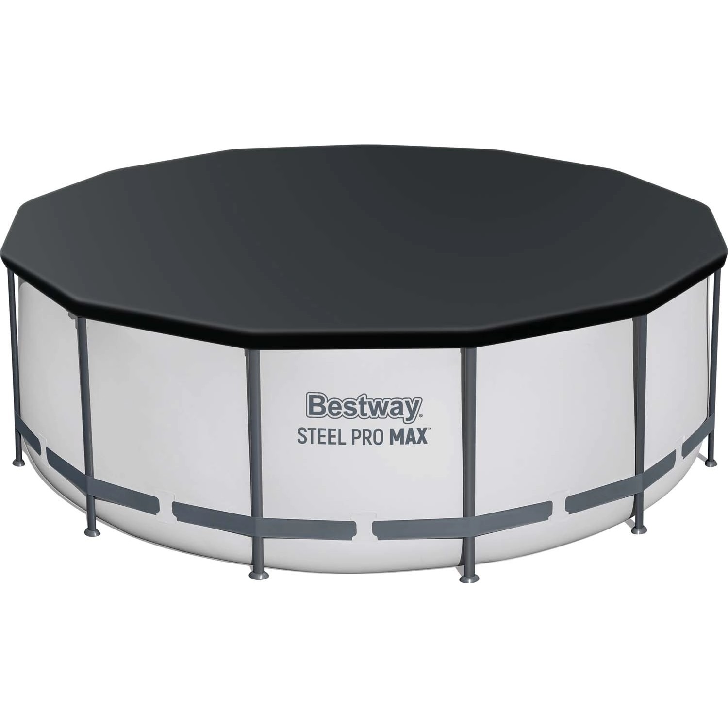 Basen na stelażu Steel Pro Max okrągły - śr. 396 cm, wys. 122 cm