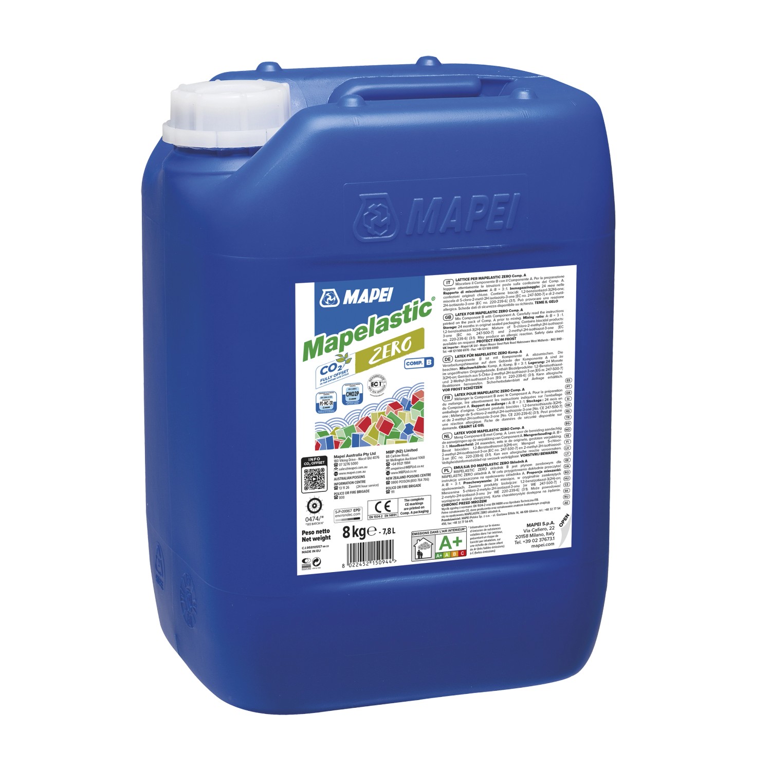 Mapei Mapelastic do hydroizolacji B 8 kg