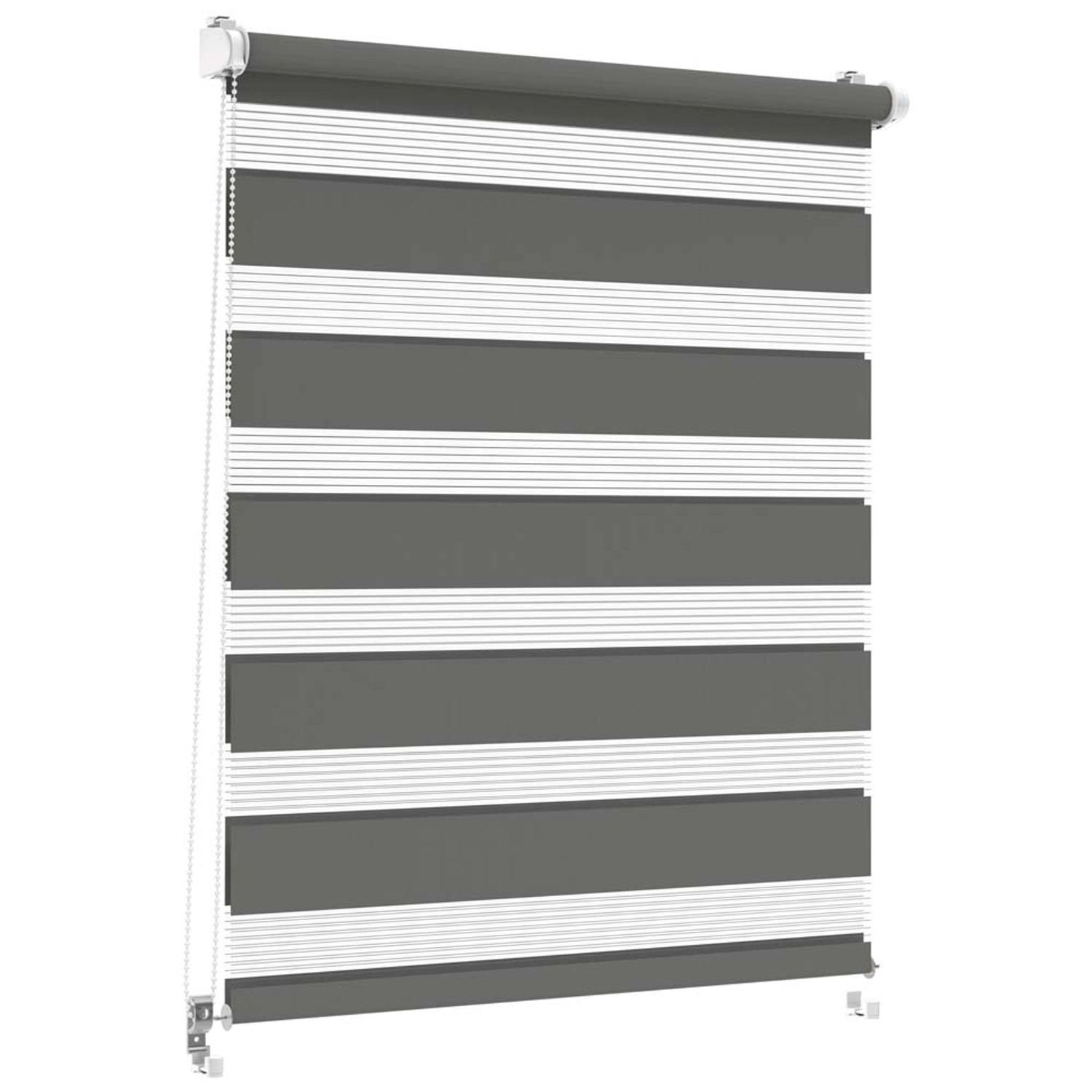 Mini roleta CLASSIC Dzień/Noc stal 86 cm x 140 cm