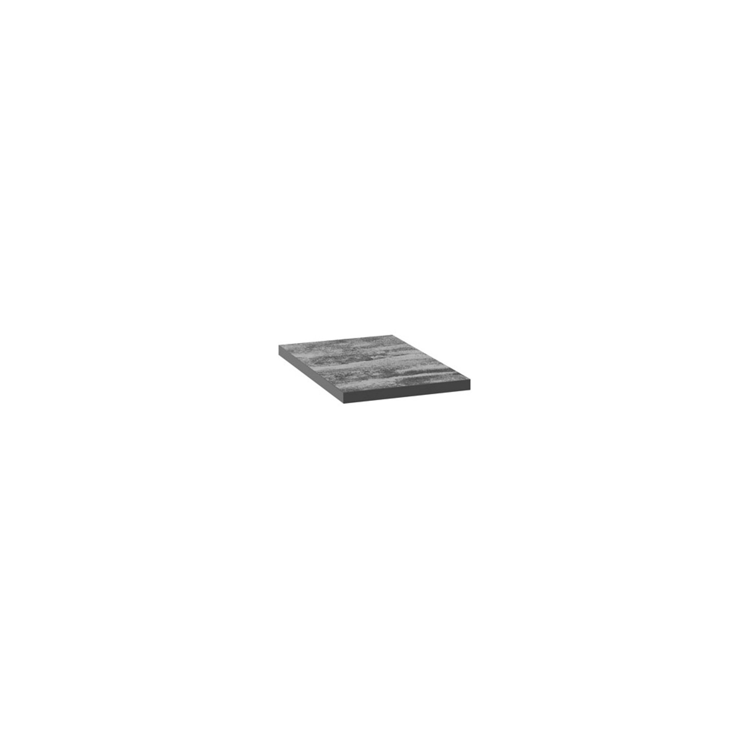 Deftrans Blat łazienkowy Metro czarny beton 30x46cm