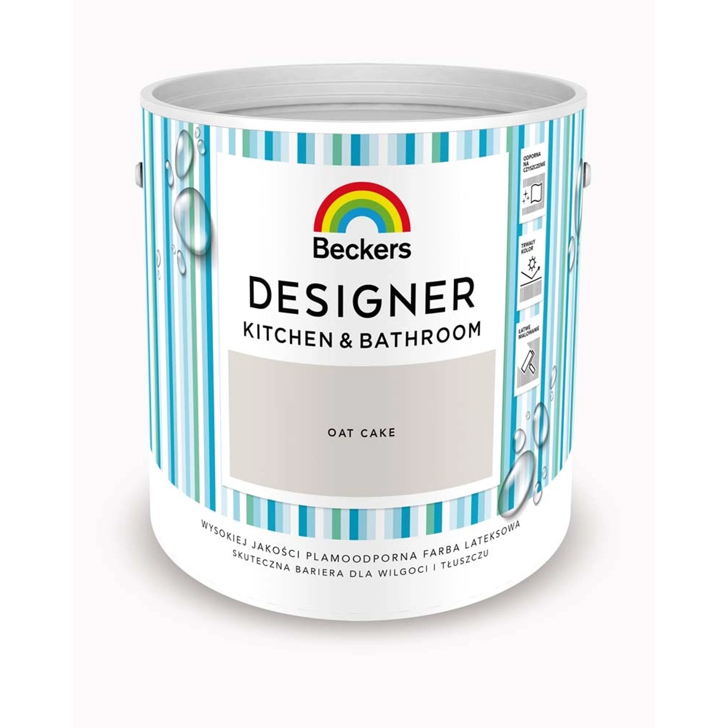 Farba Beckers Designer Kitchen&Bathroom Oat Cake 2,5 l