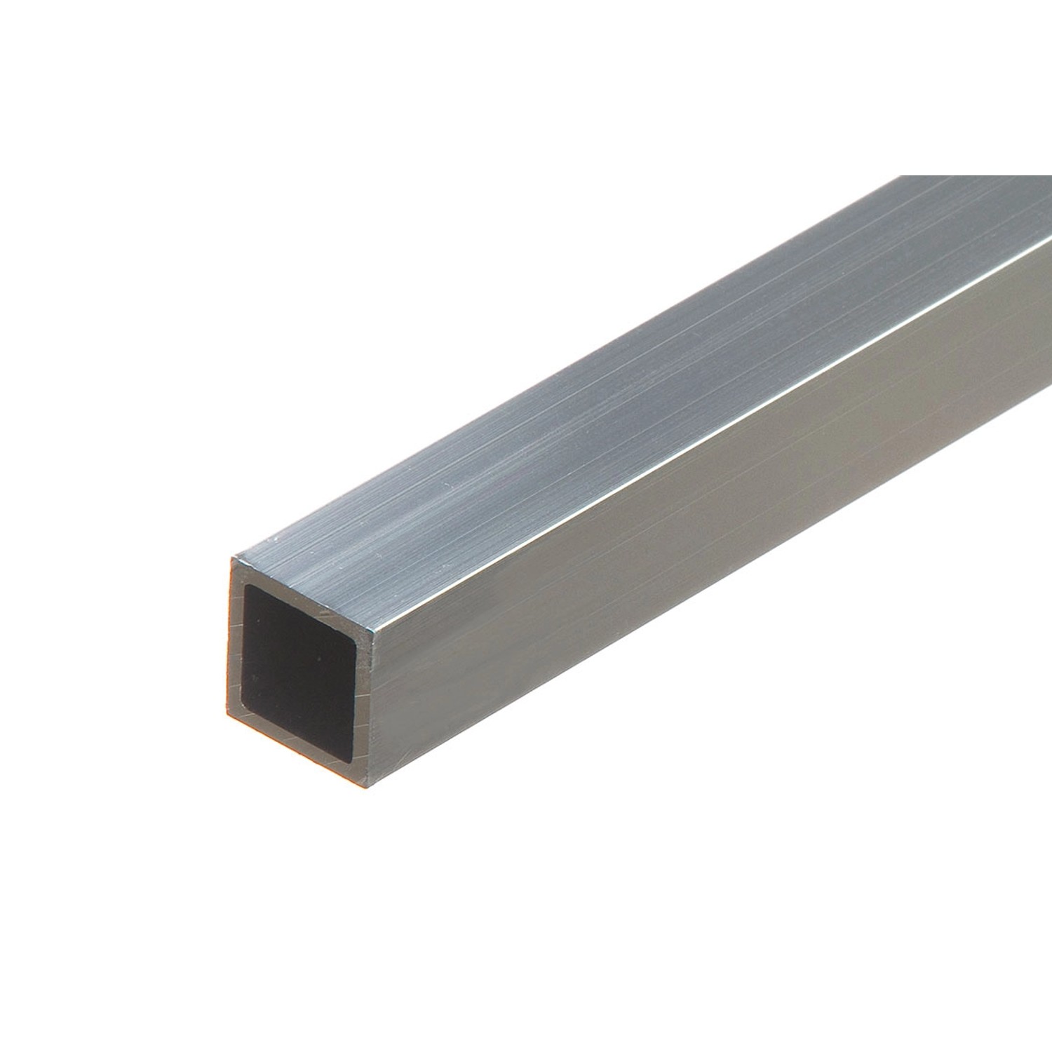 Cezar Rura aluminiowa kwadratowa 12x12 mm 1 m naturalna