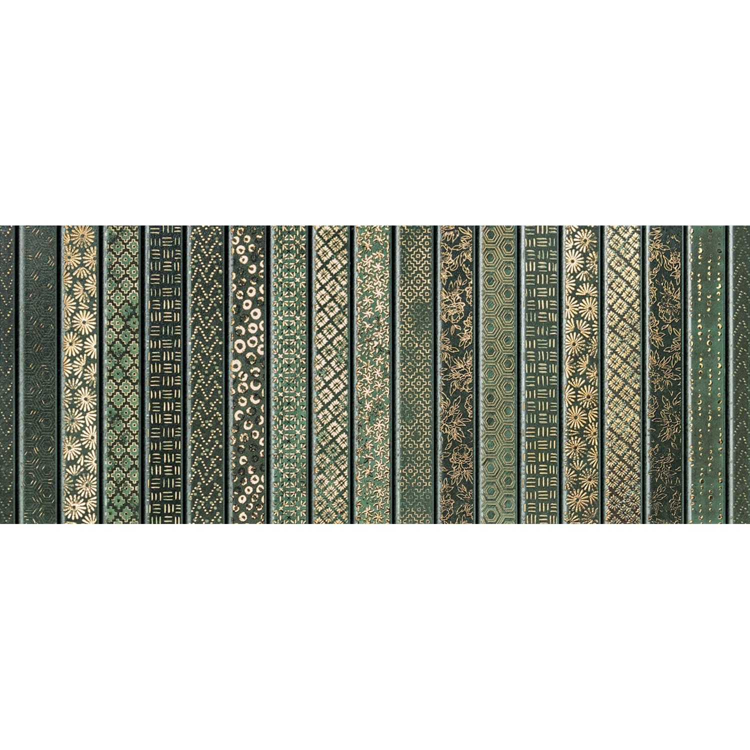 Dekor VINAROS green 29,8 cm x 74,8 cm
