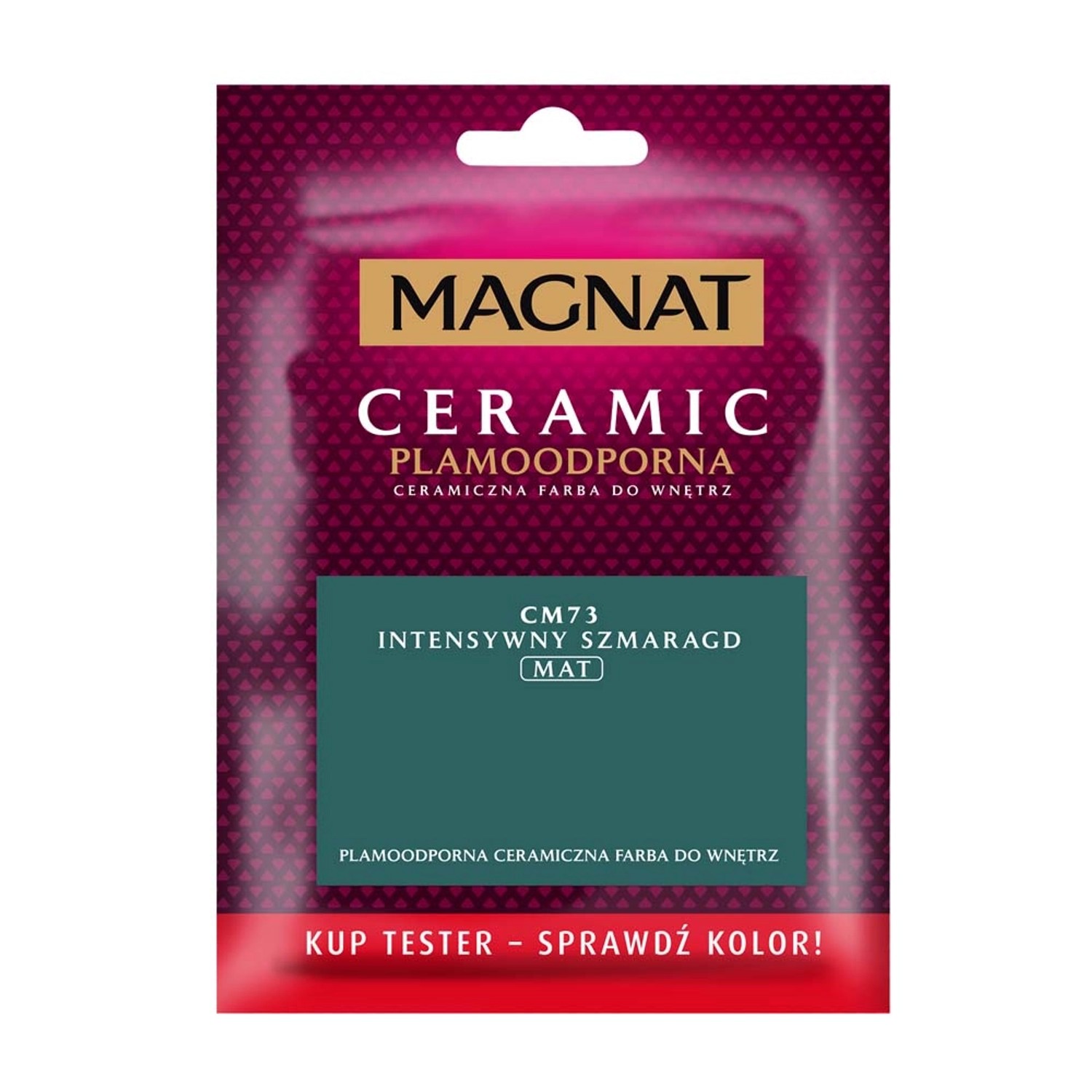 Tester farby Magnat Ceramic intensywny szmaragd 30 ml