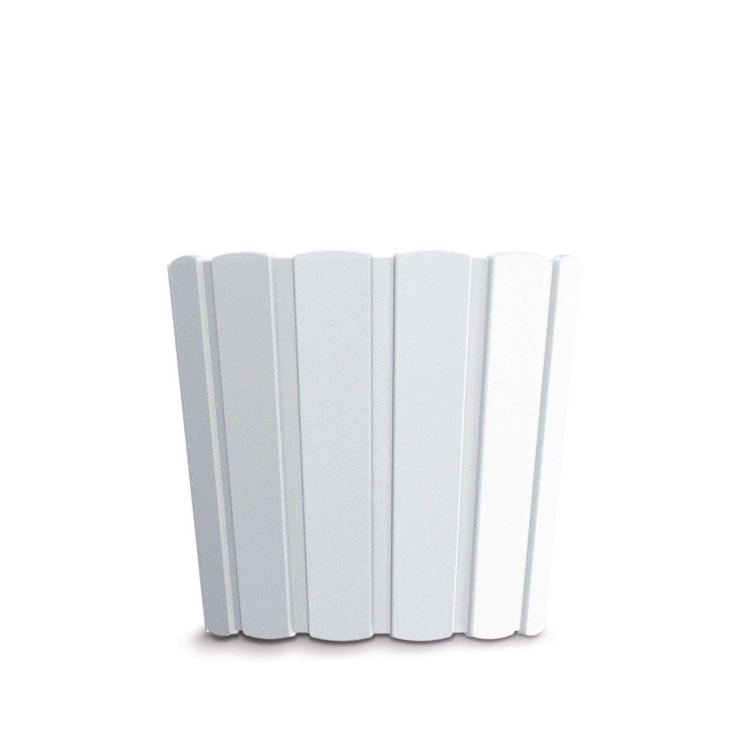 Prosperplast Doniczka Boardee Basic Biały śr. 20 cm
