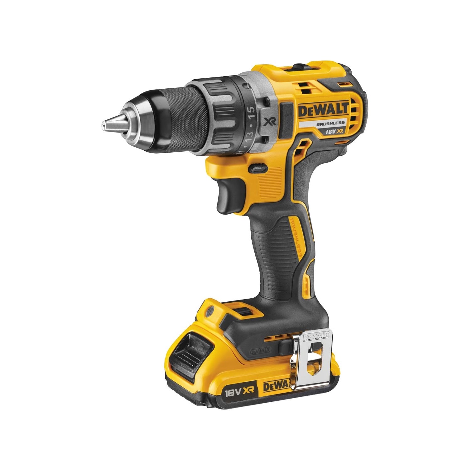 DeWalt Wiertarko-wkrętarka bezszczotkowa 18V 2 x 2Ah 70Nm