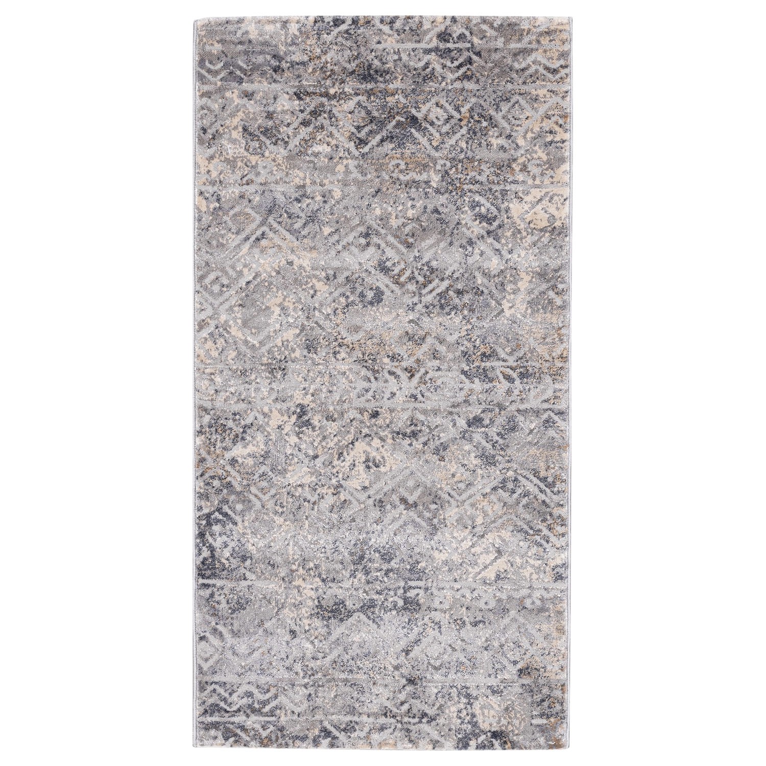 Dywan SIMP TEKE 80 x 150 cm niebieski