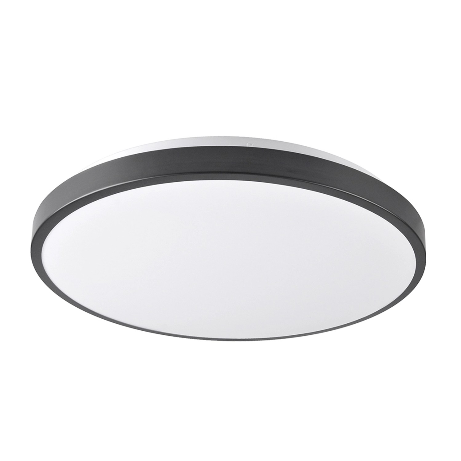 Polux Plafon LED KERN śr. 40 cm czarny 24W 1440 lm 4000K