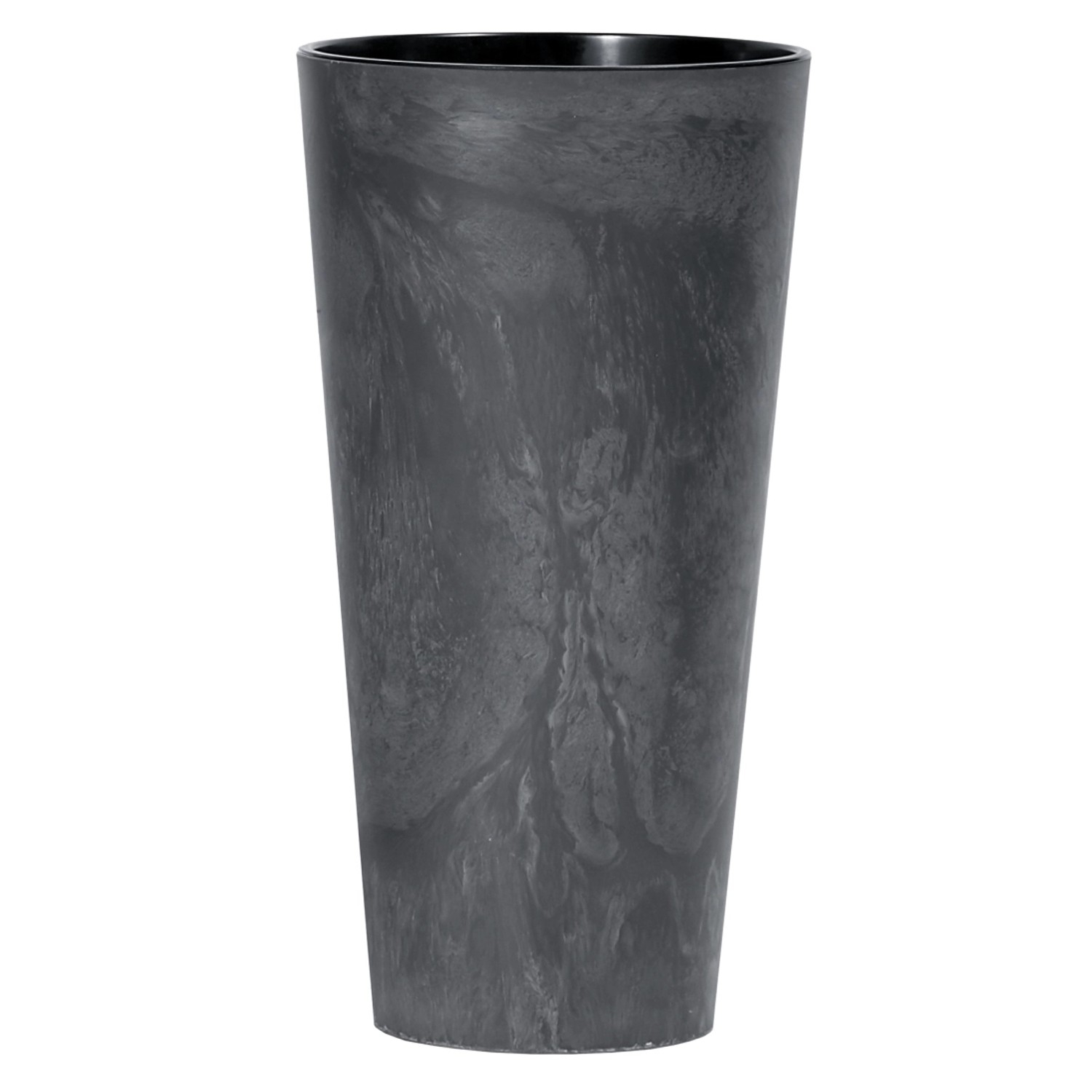 Prosperplast Doniczka Tubus Slim Effect antracyt śr. 30 cm