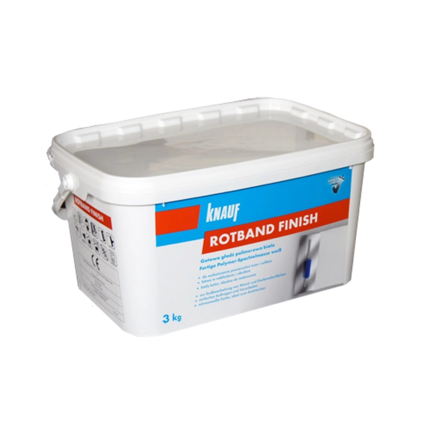 Knauf Gotowa gładź polimerowa Rotband Finish 3 kg