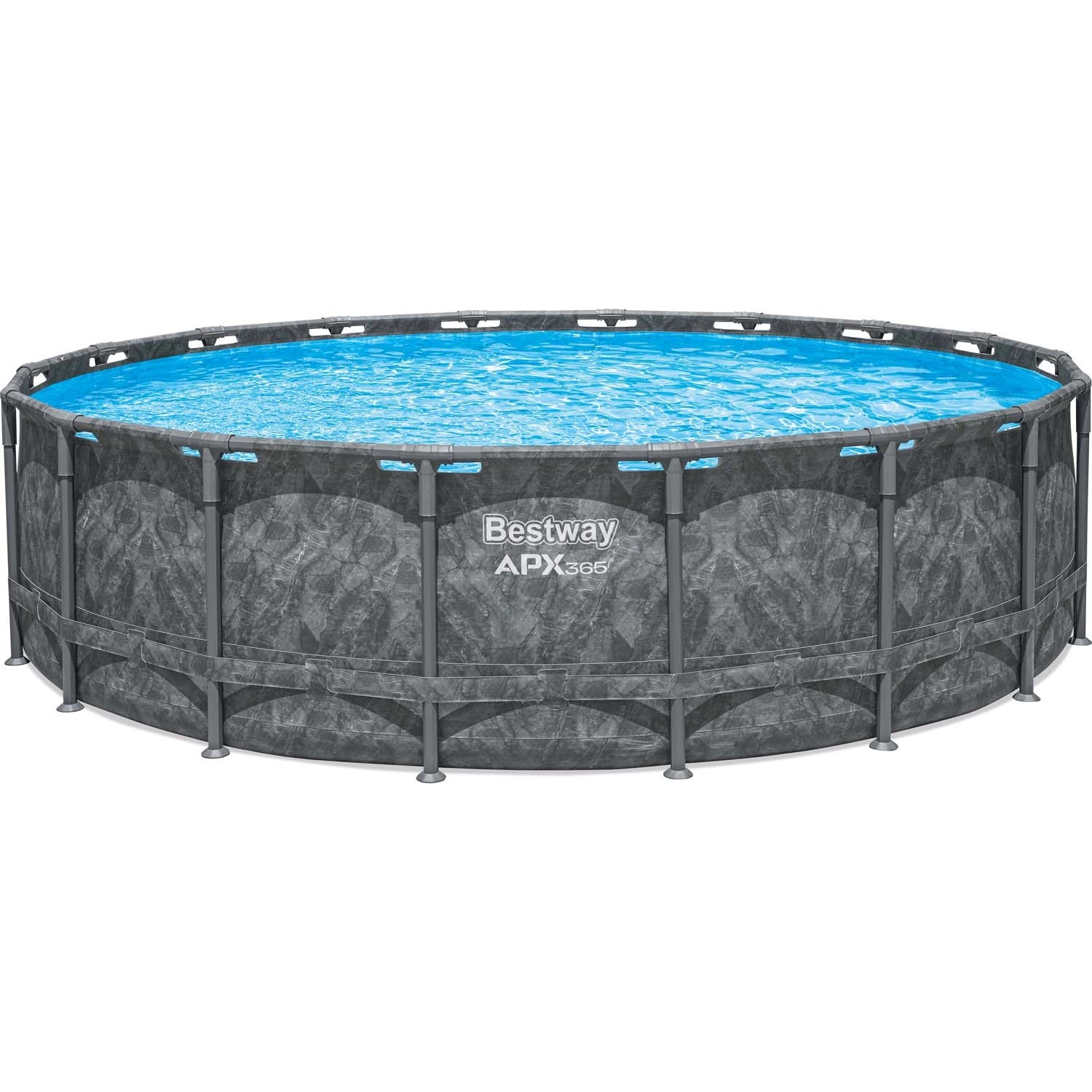 Basen na stelażu APX okrągły - śr. 132 cm, wys. 549 cm