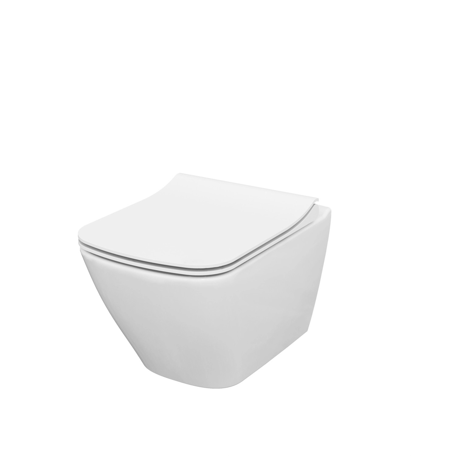Cersanit Miska WC City Square wisząca z deską woloopadającą