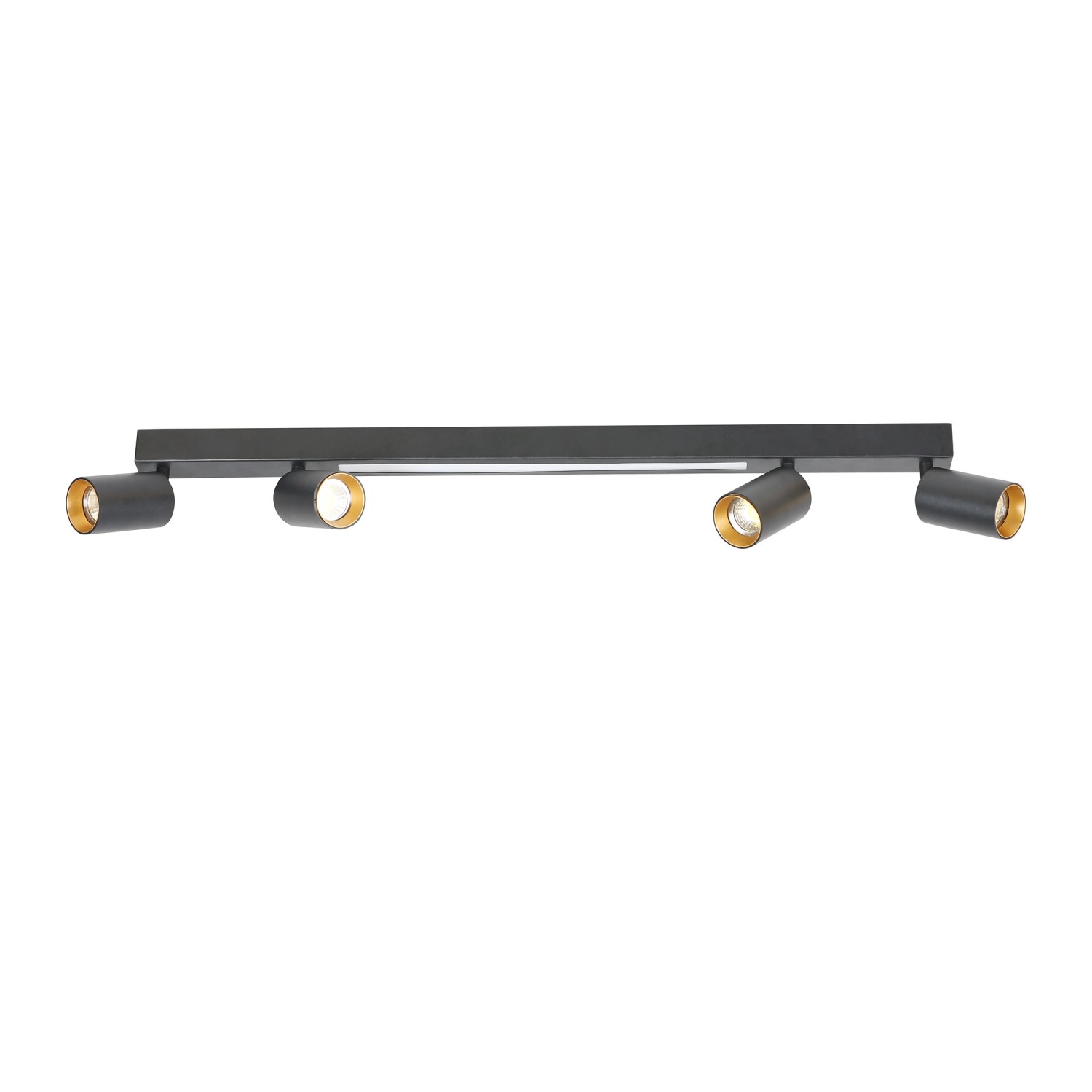 Light Prestige Lampa sufitowa Perugia 4 czarna
