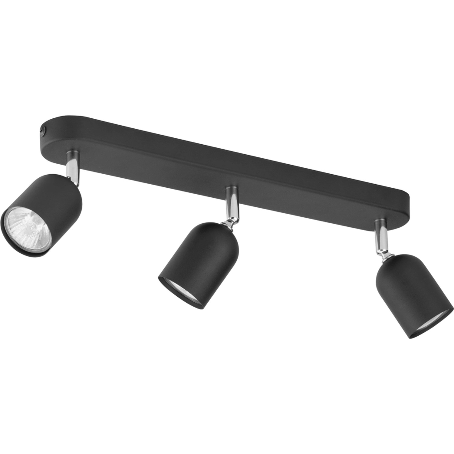 TK Lighting Listwa TOP czarna 3x10W GU10