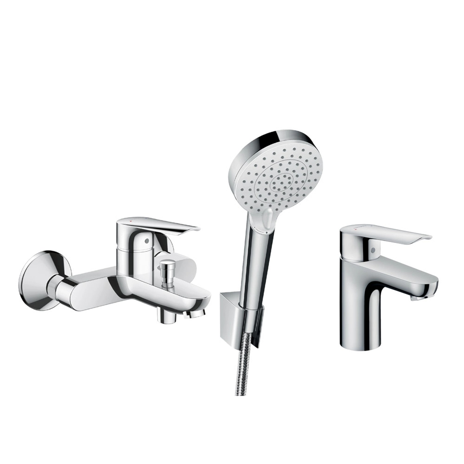 Hansgrohe Zestaw wannowy Logis E 3 w 1