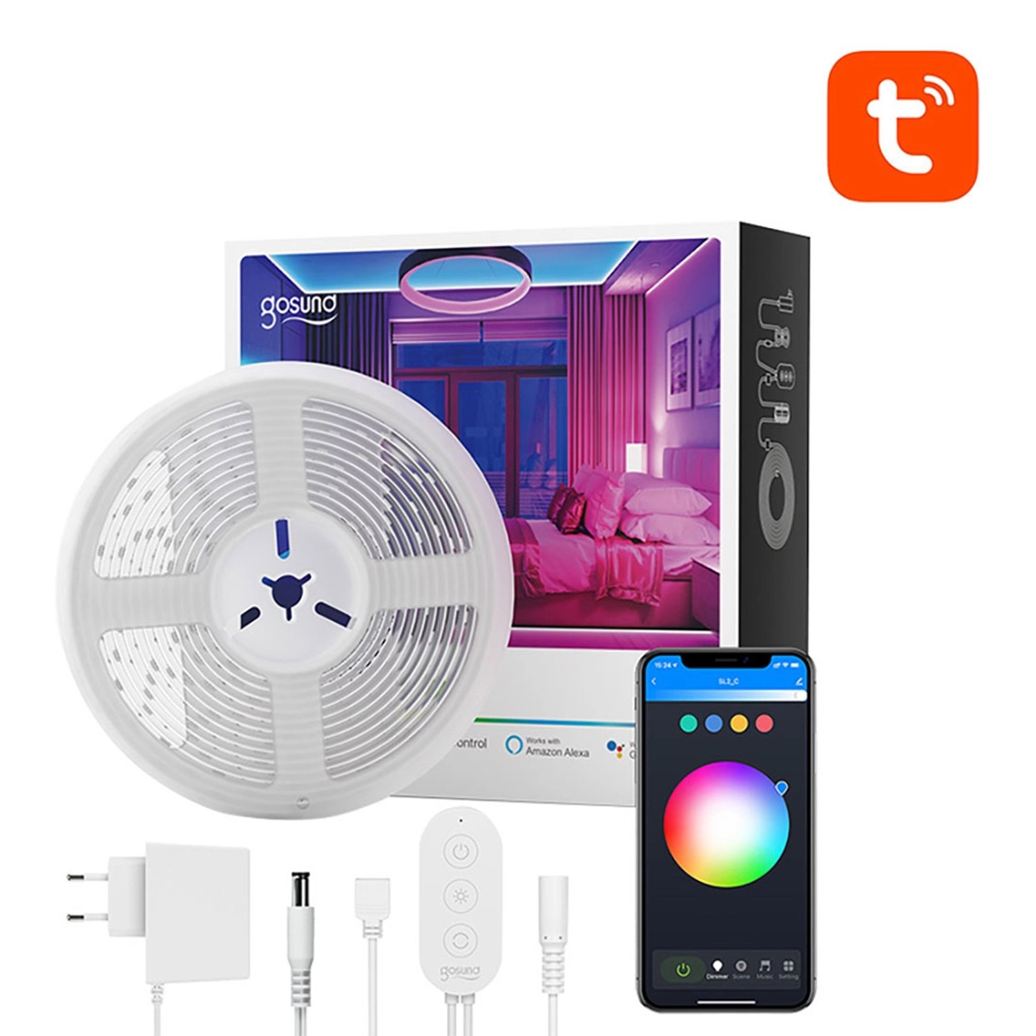 Taśma LED smart Tuya SL2 dł. 5m