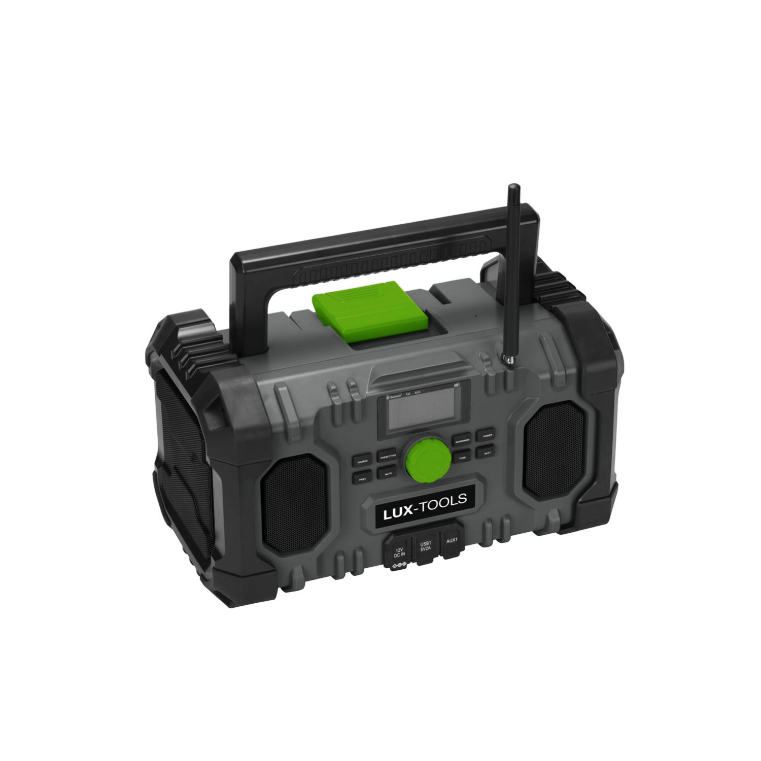 LUX Radio budowlane 20V Bluetooth