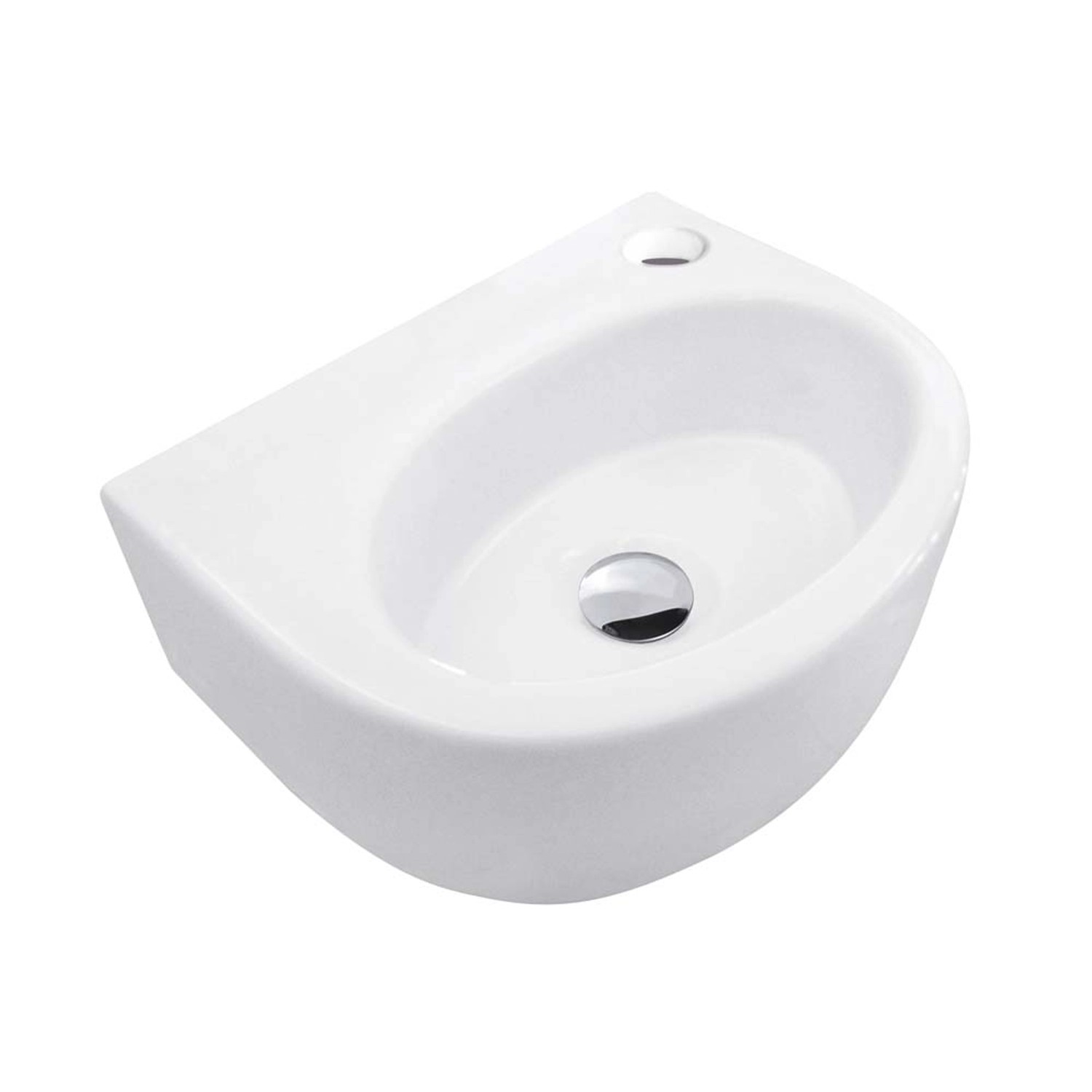 Kerra Umywalka KR-601 nablatowa ceramiczna biała