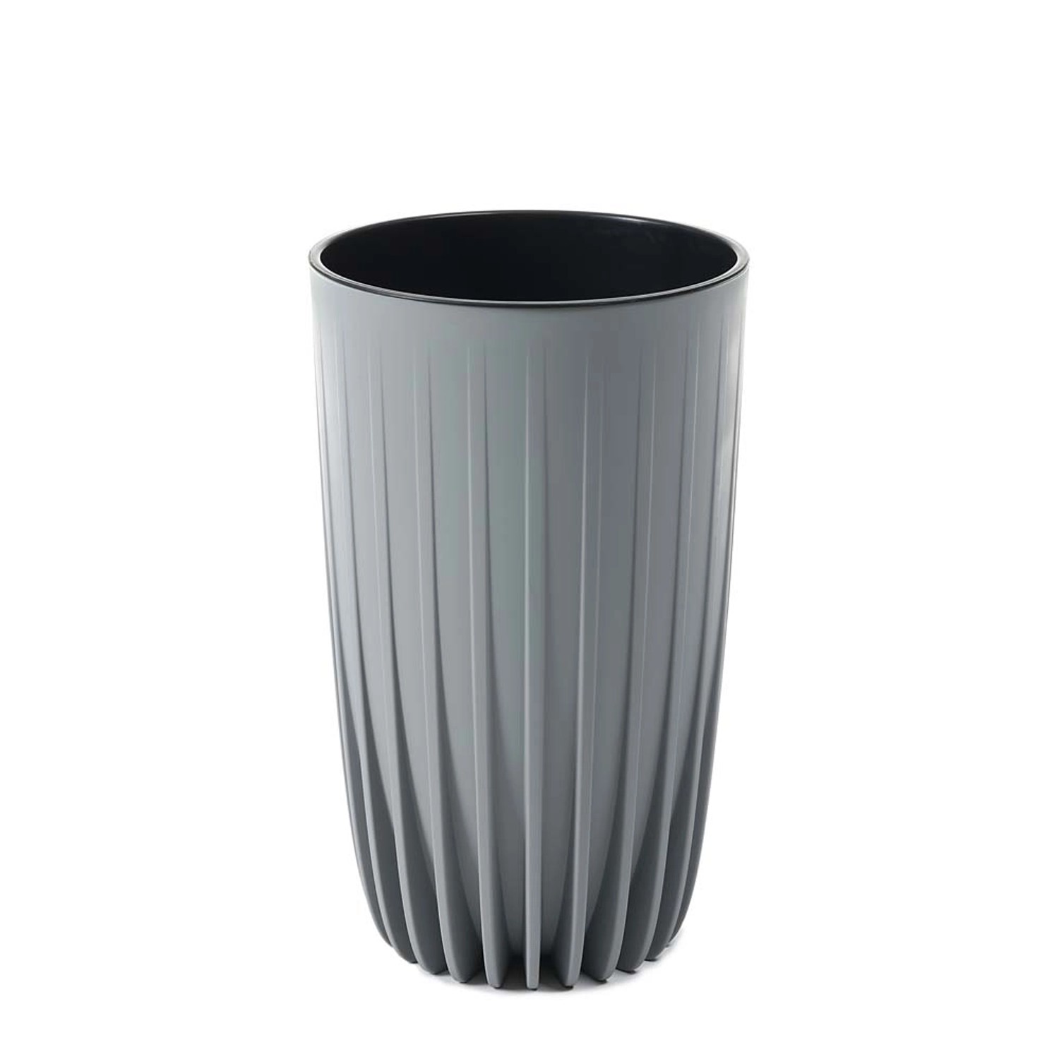 Donica Mira wysoka szary - śr. 25 cm