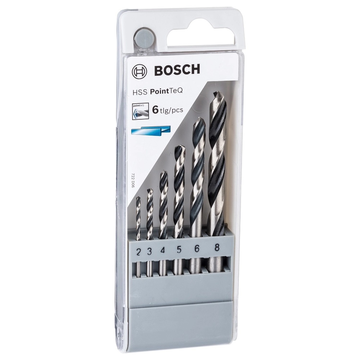 Bosch Zestaw wierteł do metalu HSS 6 szt.