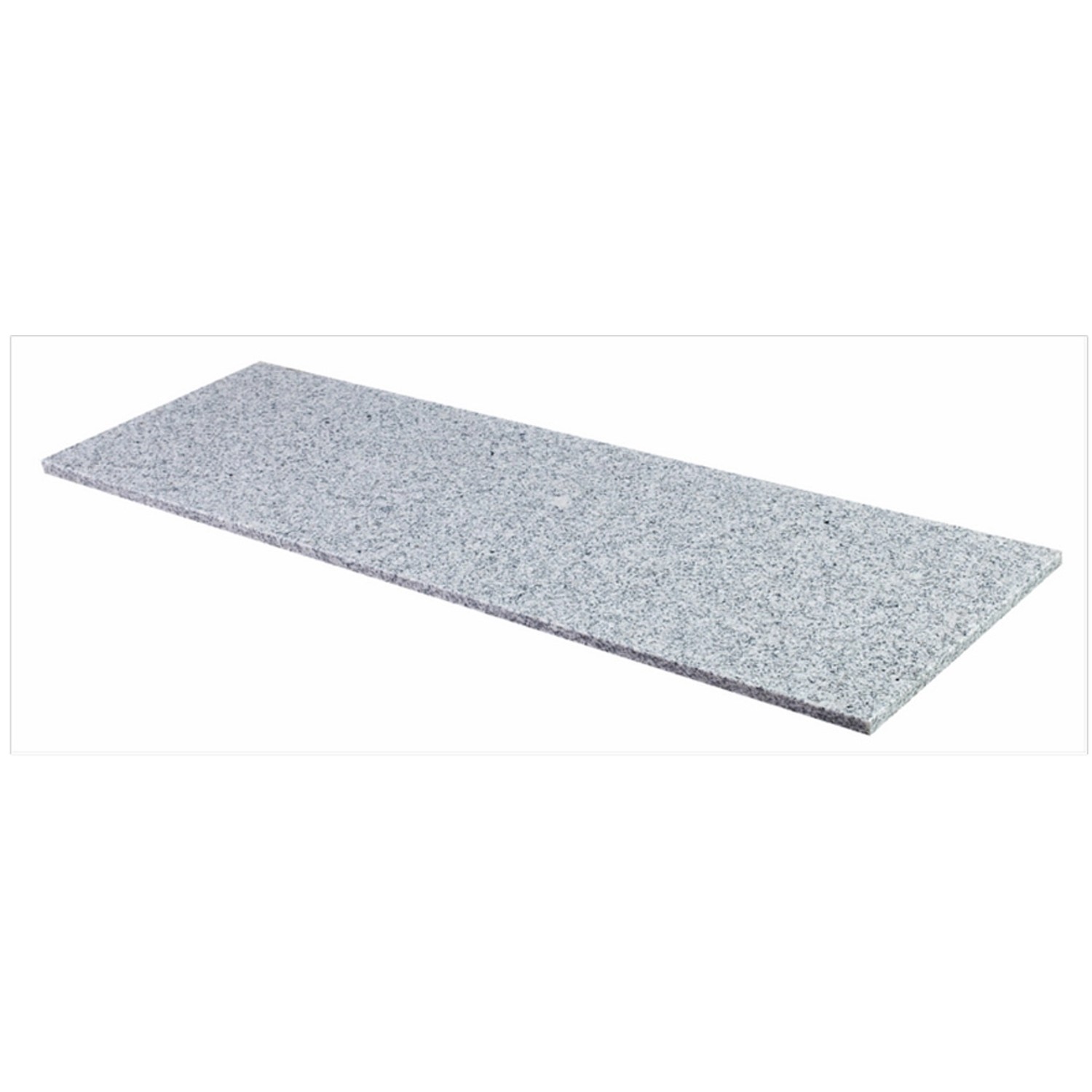 Knap Parapet granitowy Bianco New Crystal 122 cm x 30 cm x 2 cm
