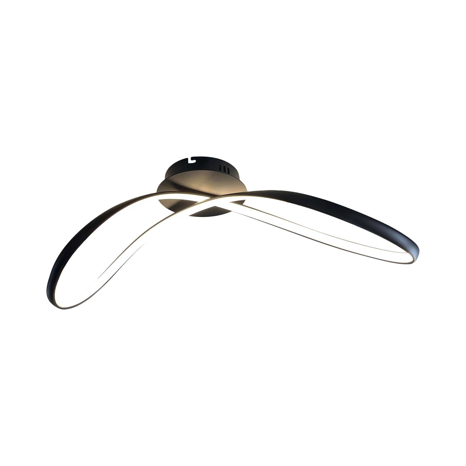 MiLAGRO Lampa sufitowa LED INFINITY 21W 4000K 1200lm czarna
