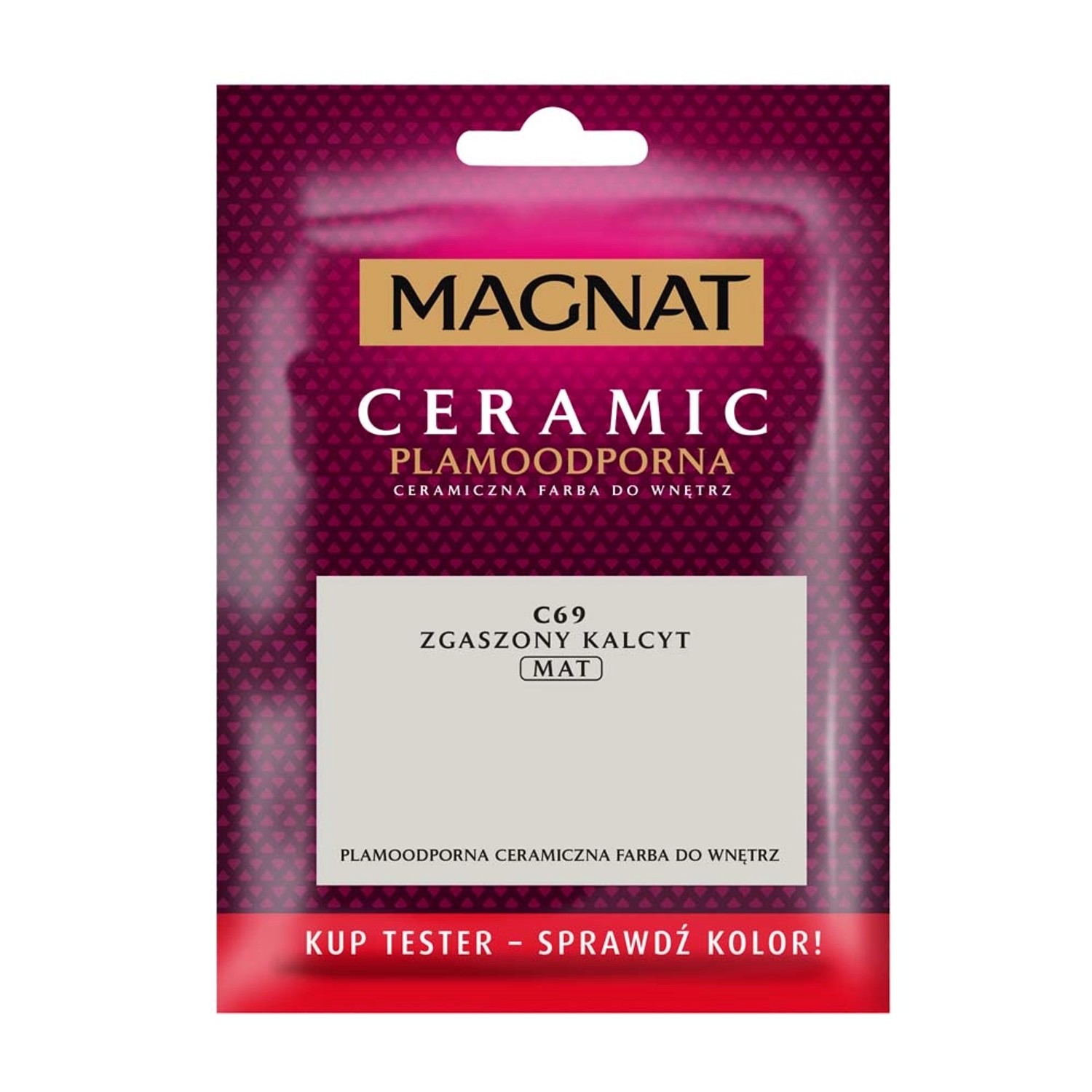 Tester farby Magnat Ceramic zgaszony kalcyt 30 ml