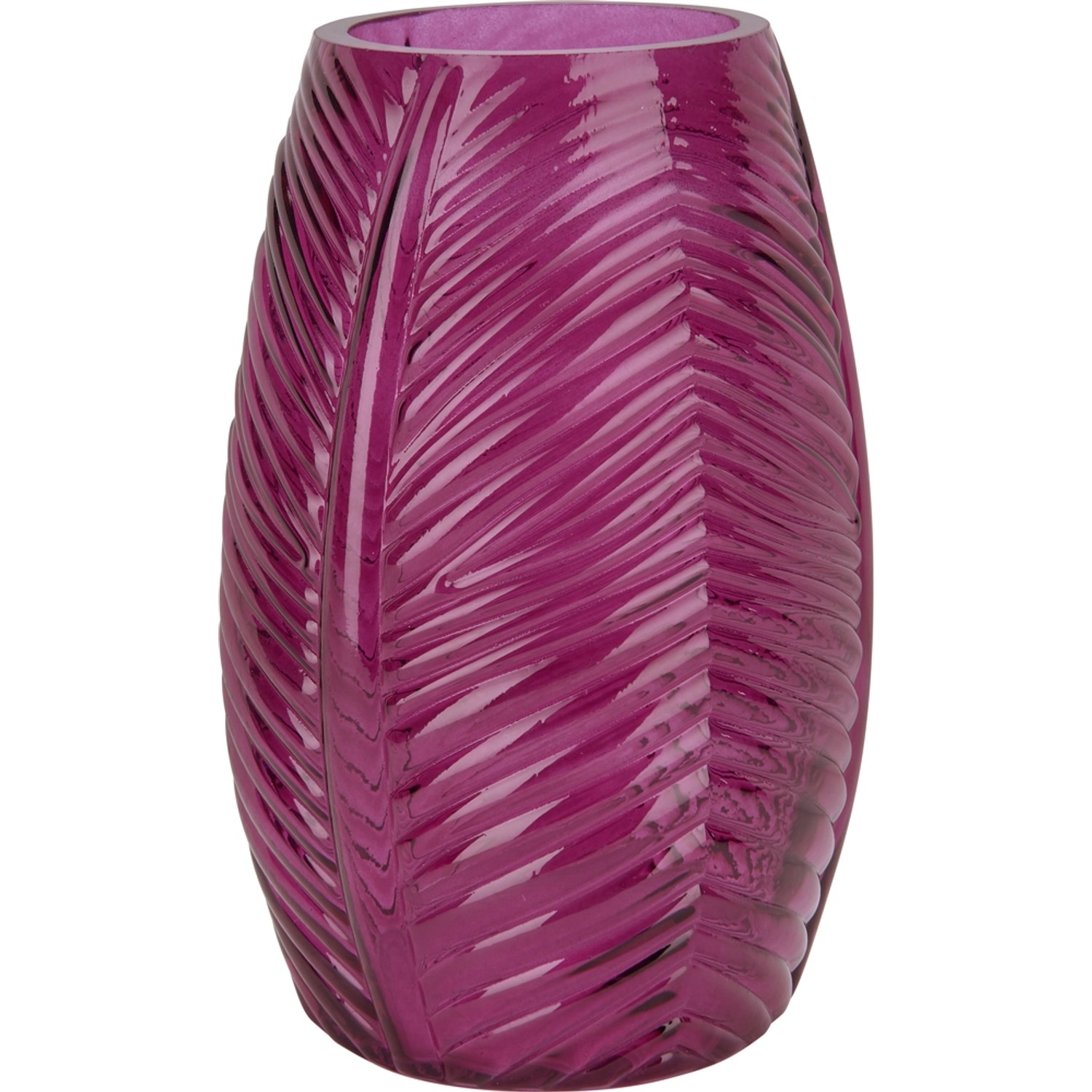 Wazon szklany Magenta 12 x 19 cm