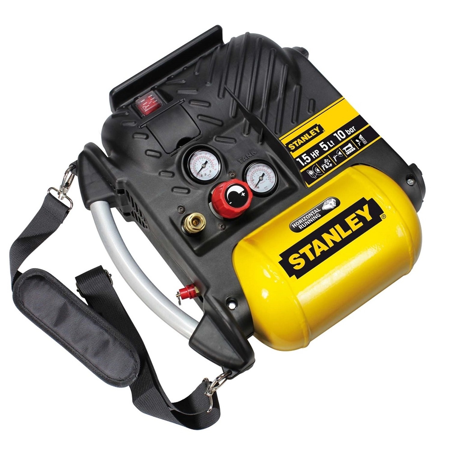 Stanley Kompresor bezolejowy Air Boss 5 l 10 bar