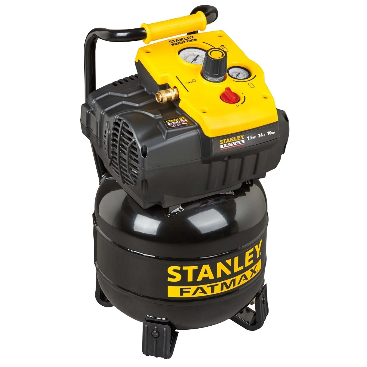 Stanley FatMax Kompresor bezolejowy pionowy 24 l 10 bar