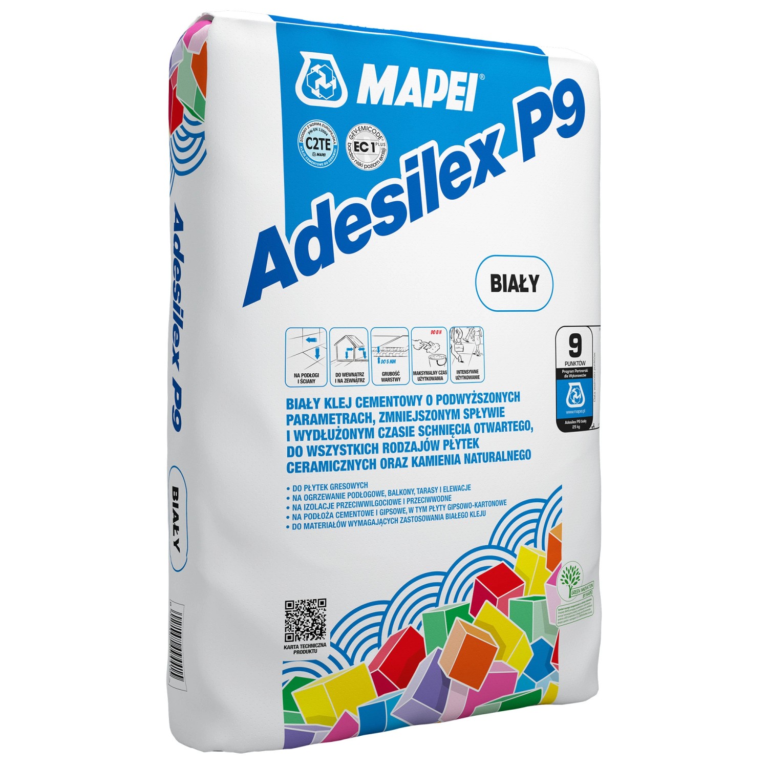 Mapei Zaprawa klejąca Adesilex P9 25 kg biała