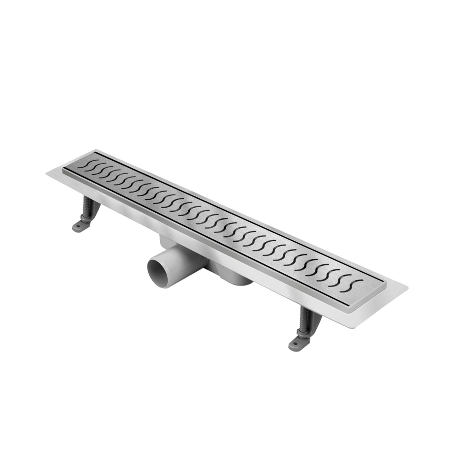 Odpływ liniowy z rusztem w fale 100 cm