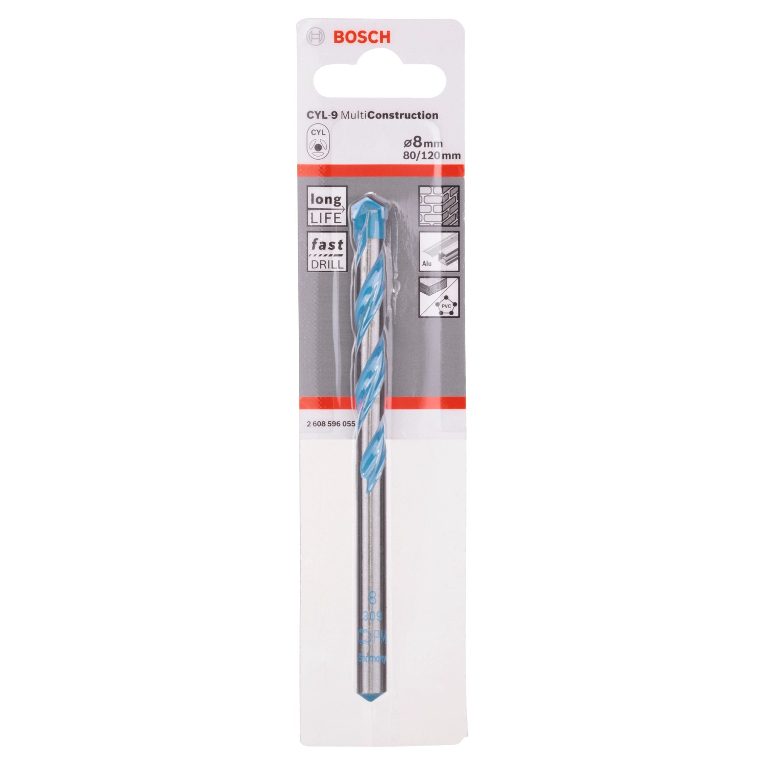 Bosch Professional Wiertło wielozadaniowe 8x120 mm
