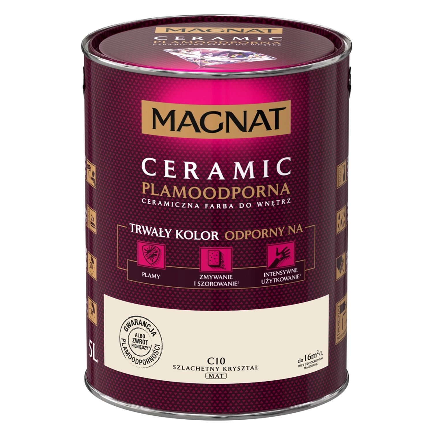 Farba Magnat Ceramic szlachetny kryształ 5 l