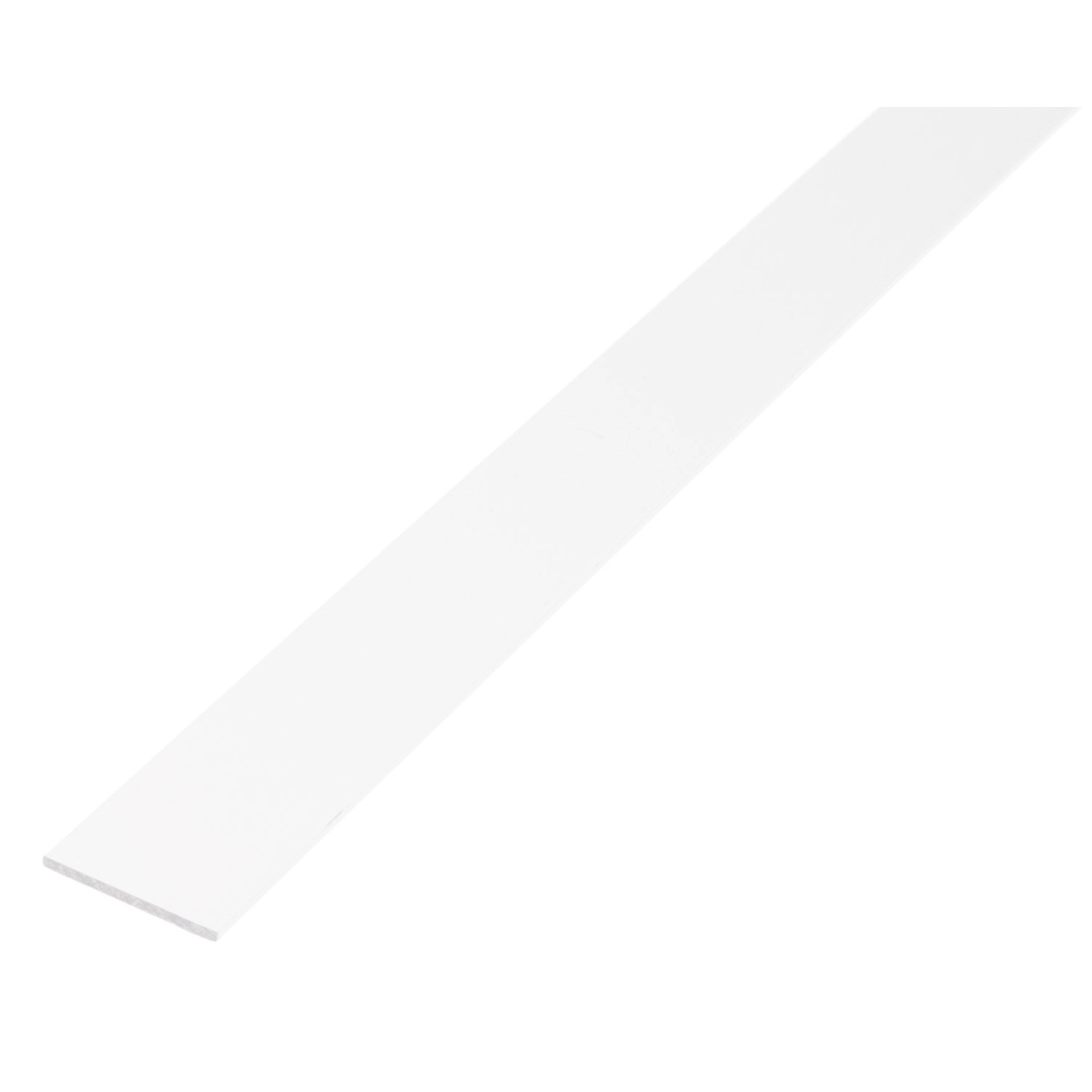 Gust Alberts Płaskownik aluminiowy biały 30 x 2,0 mm 1m