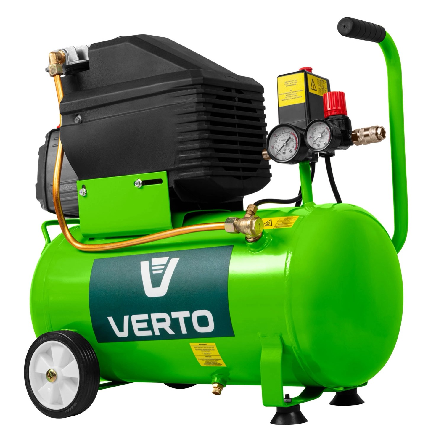 Verto Kompresor olejowy 1500W 24L