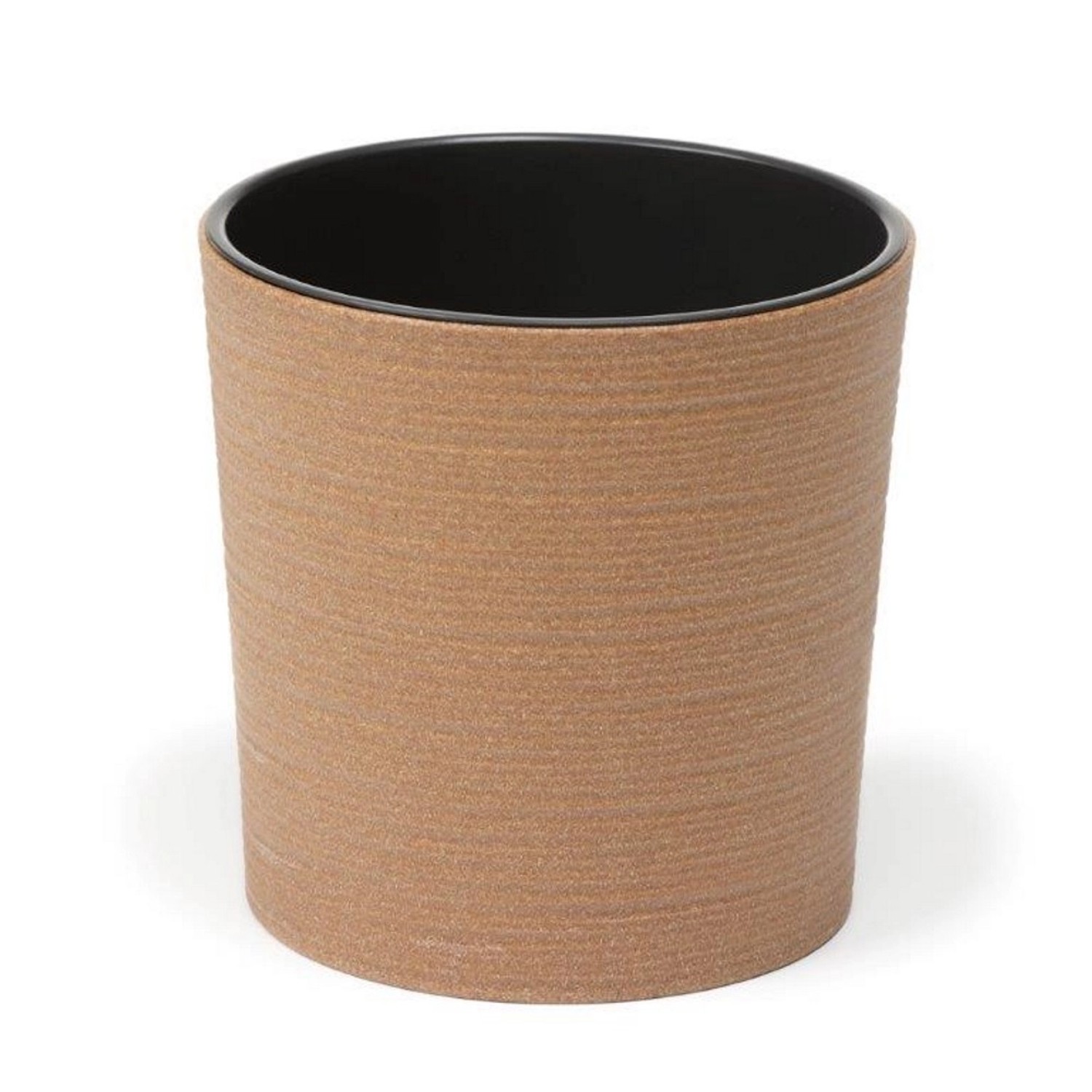 Donica Malwa ECO dłuto 30 cm naturalne drewno