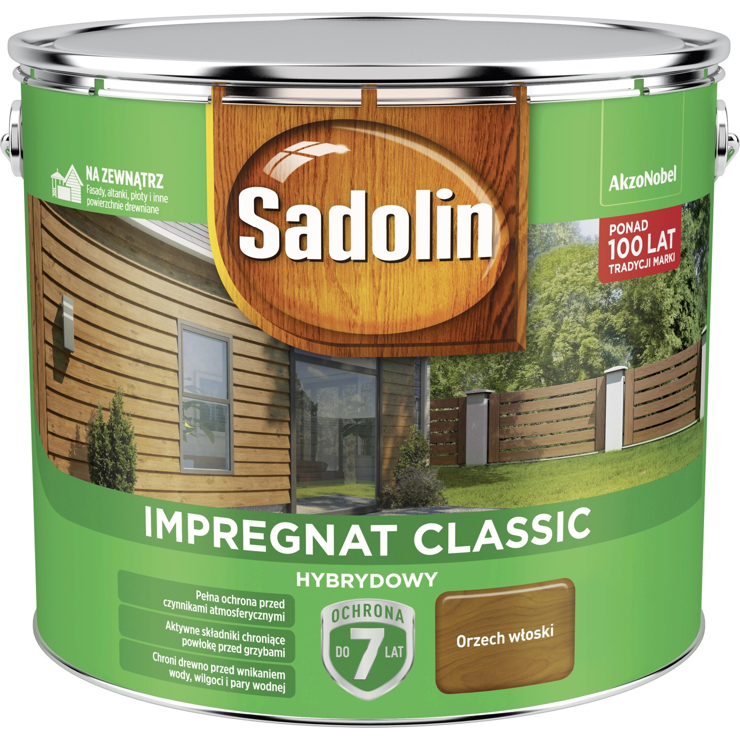 Sadolin Impregnat Classic orzech włoski - 9L