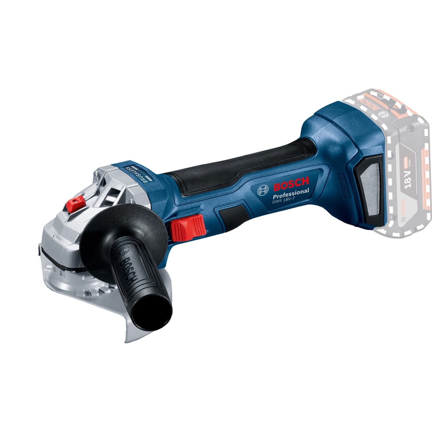 Bosch Professional Szlifierka kątowa akumulatorowa GWS 180-LI 18 V - solo