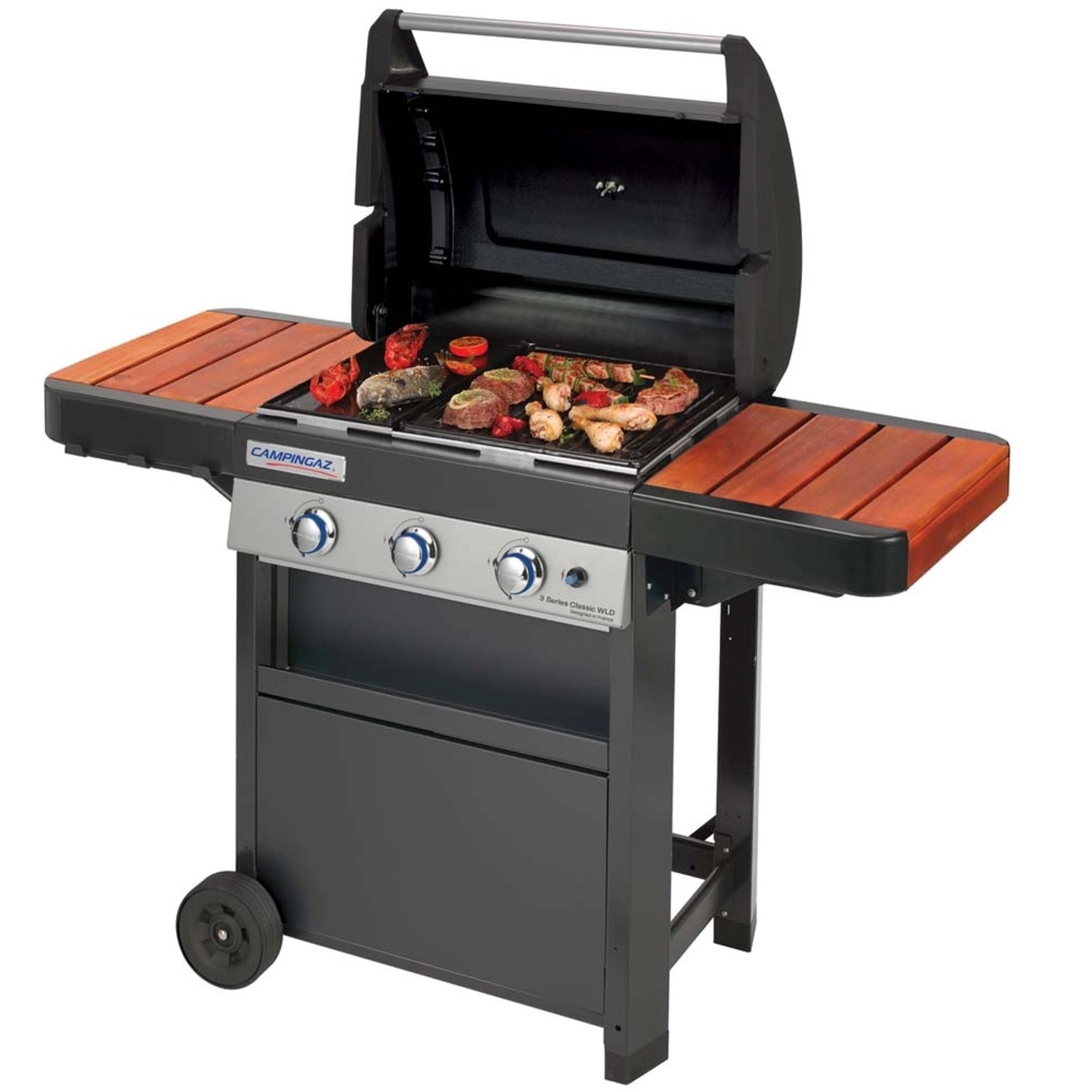 Grill gazowy CLASSIC seria 3 Woody LD 3 palniki 9,6 kW
