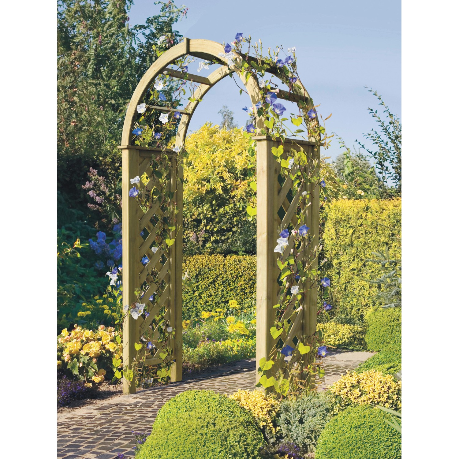 Delta Gartenholz Pergola ogrodowa 119 cm x 58 cm wys.: 240 cm